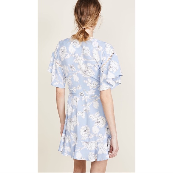 Anthropologie Moon River Floral Wrap Dress XS NWT - Picture 13 of 14